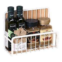 Heli GULEK small fresh wall-mounted door cabinet hanging basket kitchen cabinet hanging seasoning bottle storage storage hanging