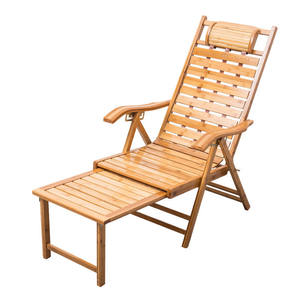 Bamboo lounge chairs can fold the lunch, lunch, nap to sleep, a casual back chair, summer elderly people ride a cool chair back chair
