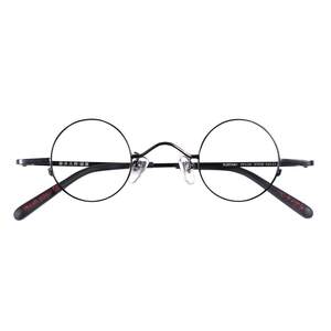 Fujii Taro mini metal frame round retro small round frame glasses frame Male close to the Republic of China wind glasses shelf female