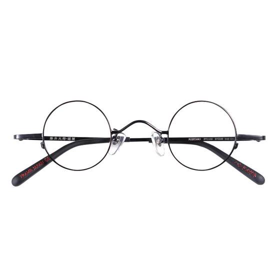 Fujii Taro mini metal frame round retro small round frame glasses frame Male close to the Republic of China wind glasses shelf female