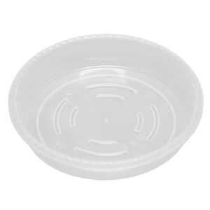 
White transparent flower pot base tray plastic water tray household simple small round flower tray cushion universal wheel