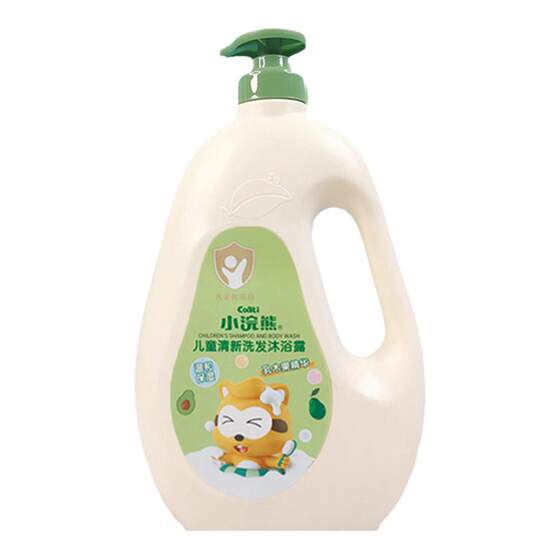Little Raccoon Fresh Shocking Shampoo, two -in -one baby, male and female adults, gentle family outfits 1.1L liters

