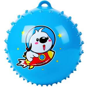 
Children's rope elastic ball sling massage small leather ball baby inflatable slap ball infant special ball toy