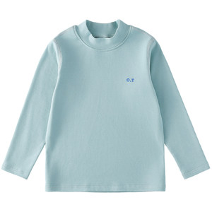 
[Anti-bacterial] Cotton Children's Base Shirt Spring and Autumn New Boy Top Girls T-shirt Baby Long Sleeve Warm