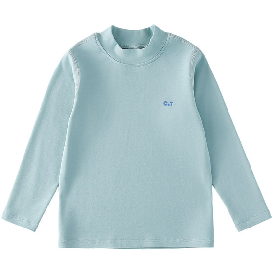 
[Anti-bacterial] Cotton Children's Base Shirt Spring and Autumn New Boy Top Girls T-shirt Baby Long Sleeve Warm