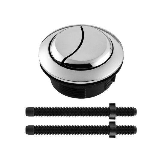 Old-Fashioned Toilet Tank Flush Button Cover Key Switch