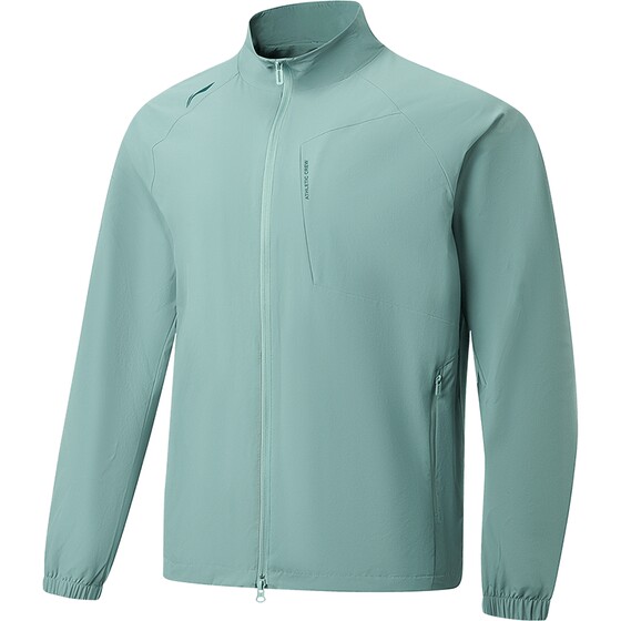 
Li Ning Jacket Men's 2026 Spring New Running Top Stand Collar Jacket Windproof Commuting Woven Sports Windbreaker