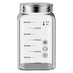 Glass sealed jars, food grade bottles, wine jars, storage jars