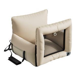 
Pet car kennel, car kennel, outing bag, small dog and cat safety seat, car mat, Bichon car artifact