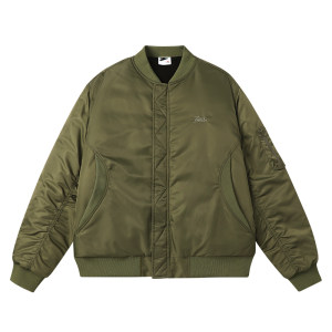 Aspiring UZIS American sports jacket for boys' autumn and winter baseball cotton jacket for pilot jacket shield series