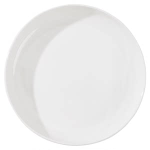 
4 packs of 9.9 yuan 8-inch womb side plate 2025 new ceramic plate dish dish household deep thickened soup plate