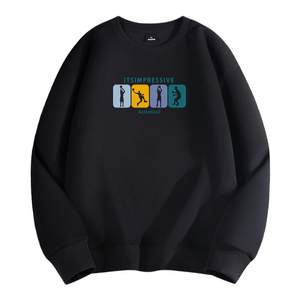 
Tangshi Group DESSO round neck sweatshirt men's spring and autumn 2026 new velvet youth men's long-sleeved T-shirt