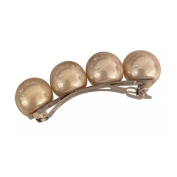A sense of thousands of gold ~ light luxury heavy work high quality pearl hairpin
