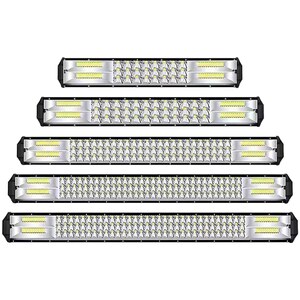 
Car LED strip spotlight 12V 24V large truck mid-grid modified bar light super bright bright off-road vehicle roof fog light
