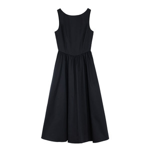 
pusumede[30% off in stock] Beauty is coming backless dress women's boat neck vest dress long dress