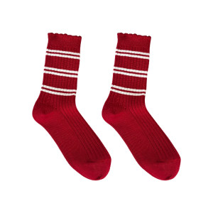 
Big red socks for the year of the animal 2026 Year of the Horse women's spring and summer mid-calf socks as gifts for wedding couples gift box stockings