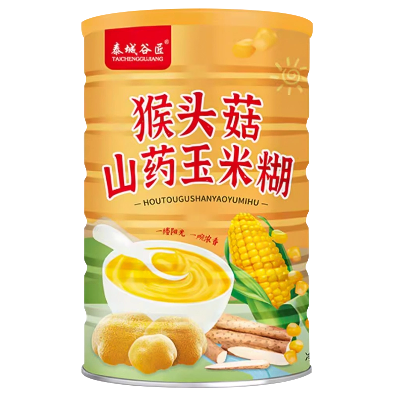 猴头菇山药玉米糊羹饱腹食品胃营养脂早代餐