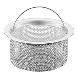 Kitchen sink garbage filter to prevent clogging