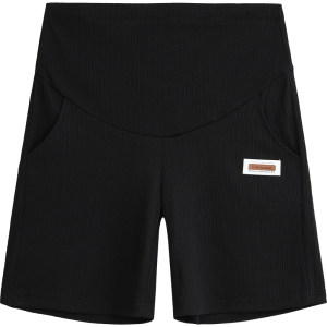 Ultra -size pregnant woman shorts in the pants in the summer outer wearing thin ice silk 300 loose abdomen, five -point bottom pants 200*0.5kg