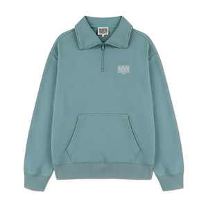 【车银优同款】MARITHE经典LOGO半拉链减龄卫衣 男女情侣上衣秋冬