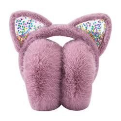 Winter Cat Ear Earmuffs To Keep Girls Warm, Korean Style Cute Children, Girls, Winter Earmuffs, Earmuffs, Ear Warm Earmuffs