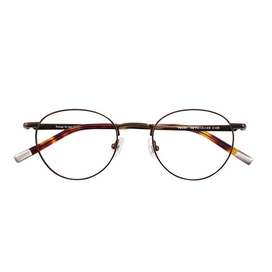 
Ultra-light retro glasses frames for men and women can be equipped with high-end literary style small frame square and round face anti-blue light pure titanium glasses frames