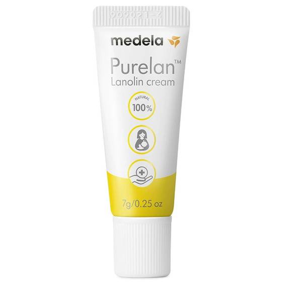 
Medela Pure Lanolin Cream 7g Nipple Cream Breast Cream Lanolin Soothing Anti-Crack Cream Postpartum Lactation 37g