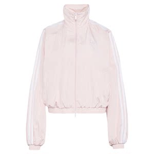 
adidas Adidas clover funnel collar sports loose early spring thin coat women's woven jacket KY5046