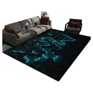 
Stereo Vision Living Room Sofa Blanket Hot Selling Gaming Room Decorative Carpet Bedroom Bedside Blanket Home Cartoon Floor Mat