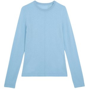 olont egg tart home retro round collar wool bottoming shirt female autumn new slim inside knit sweater
