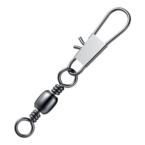 Type B pin connector bottle-shaped 8-shaped ring buckle fast rotation sea rod fishing gear small accessories fishing supplies
