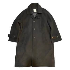 Clearance Undermycar coat mid-length multi-button silhouette woolen coat knee-high wool velvet men's windbreaker jacket