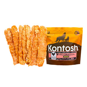 
Kentish dog snacks Zhizhi crispy chicken slices dry chicken breast biltong pet snacks salt-free Teddy Bichon
