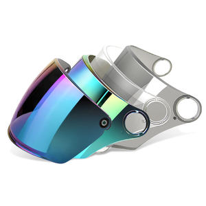 Helmet mask lens electric car safety helmet transparent high definition color sun protection ultraviolet windproof universal
