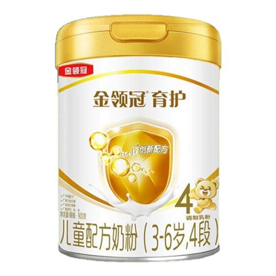 
Yili Jinlingguanyuhu four-stage 900g canned 4-stage formula milk powder for children aged 3-6 years old