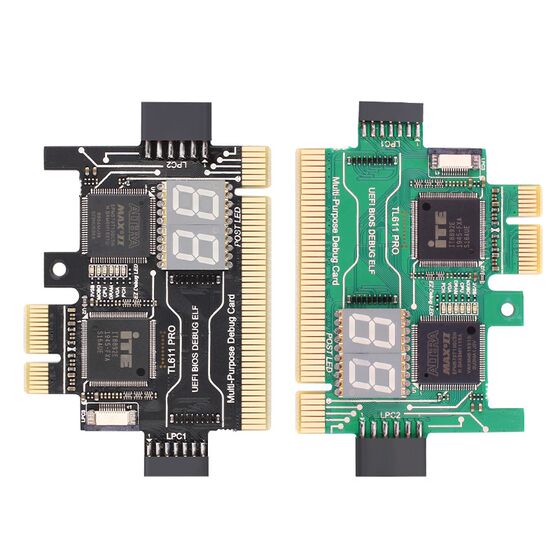 
Lu Xianzi desktop multi-purpose debugging card computer motherboard diagnostic card PCIE/LPC notebook fault detection
