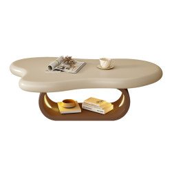 Atmospheric cream and coffee creative high-end tea table