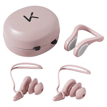 Keep swimming earplugs and nose clips are not soundproof and prevent water from choking