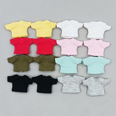 taobao agent OB11 baby clothing YMY12 points Molly short -sleeved BJD baby pork jacket GSC stuck hand -made baby clothing processing