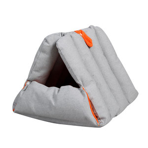Triangular sofa cat kennel drill holes can be combined and deformed, multi-purpose warm autumn and winter small dog pet nest products
