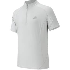 
Anta outdoor quick-drying sports short-sleeved t-shirt for men 2026 summer new breathable half-zip casual half-sleeved top