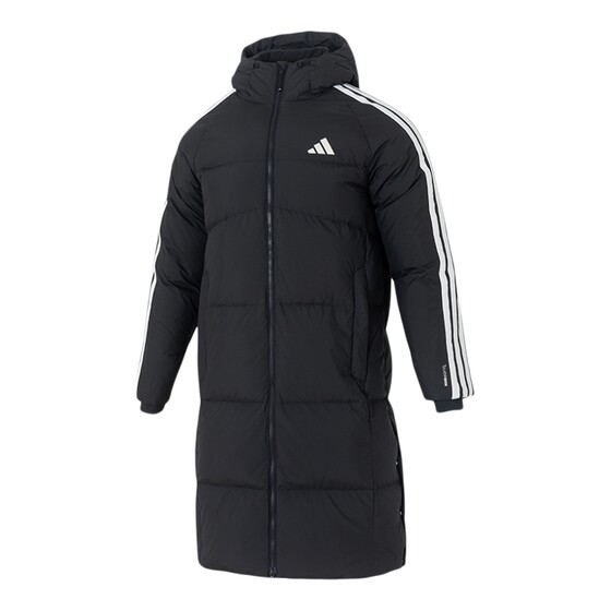 
Adidas long down jacket women's 2025 winter new sports cotton clothing official authentic couple jacket men's clothing