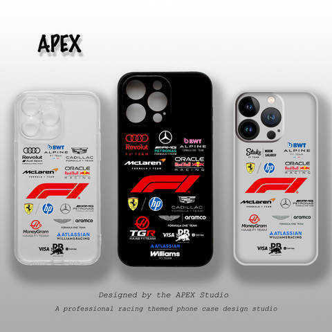 Formula 1 Racing Team Logos – F1 Motorsport Fan Collection 15 iPhone Case