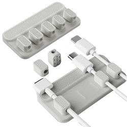 SIKAI desktop cable manager stores charging data cables