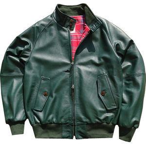 Men and Women Pangle [Harlem G9] Italian imported sheepskin leather Green