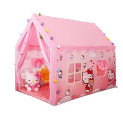 Hello Kitty Extra Long Children’s Tent Bed Separation Artifact