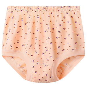 Mom underwear pure cotton middle-aged and elderly large size 100% cotton elderly grandma shorts women elderly women briefs
