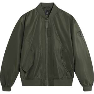 Li Ning Outdoor CF Traceability Pilot Jacket Men's Winter Workwear Baseball Jacket Outdoor Loose Sportswear Jacket Women