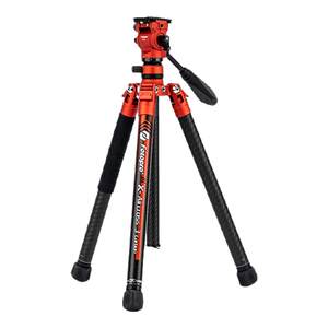 
[New Upgrade] Futuba Air No. 3 No. 2 Carbon Fiber Tripod Camera SLR Portable Bracket Photography Video Hydraulic Smooth Damping Panning Dual Panoramic Head Tripod