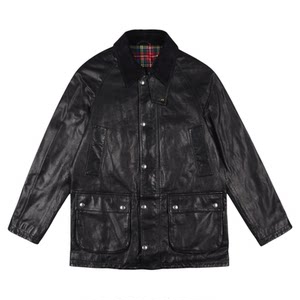 
[Oil wax sheep leather] RaidyBoer/RaidyBoer style men's old money retro leather jacket 2542